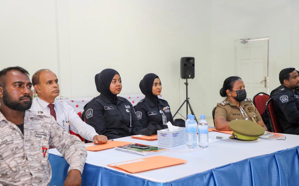 UNODC_BMB's tweet photo. Happening now! @UNODC_MCP in partnership with #GPCP is conducting a Joint training for #prison officers of #SriLanka &amp; #Maldives in #Maafushi Prison. Delivery on #NelsonMandelaRules, use of force and incident management in prison. Supported by #Japan
@CorrectionsMv
@EBonins_UNODC https://t.co/oZZ8Ltaafe