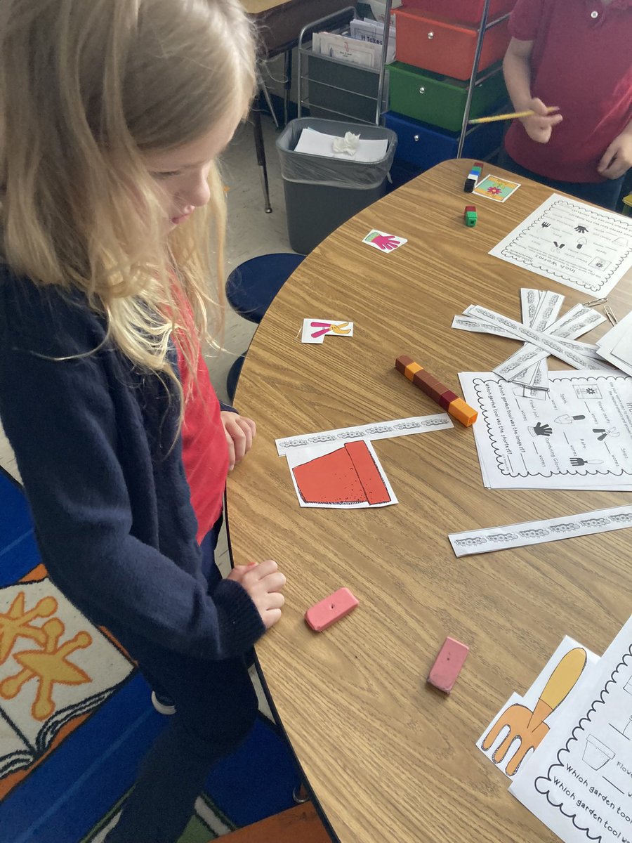 Walk the room math measurements with nonstandard tools! So much fun!