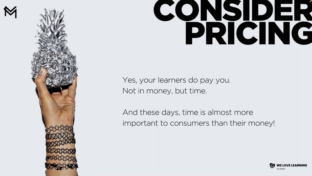 IPEditorial's tweet photo. @maasmarketinguk @NetexLearning 💬“In order for people to transact with your brand you need to prove your value”

➡"Para que las personas realicen transacciones con tu marca, es necesario probar tu valor"

👩‍💼Ashley Sinclair

#WLL2022 #LearningTechnologies 
@NetexLearning @maasmarketinguk https://t.co/gfdsmJECpz