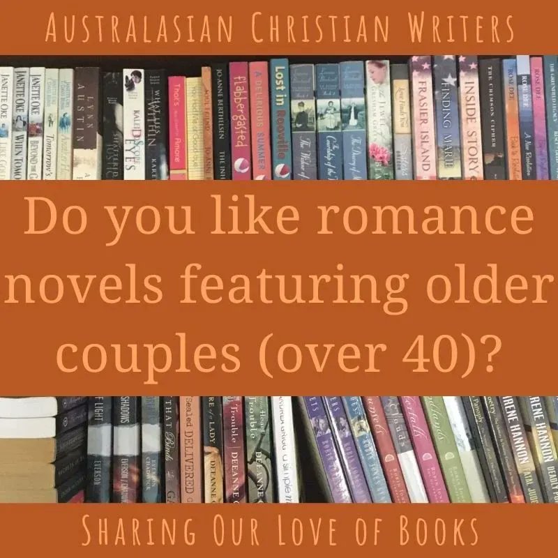 Today at Australasian Christian Writers: Jenny Blake @ausjenny on Tuesday Book Chat | Do You Like romance Novels Featuring Older couples (Over 40) #kayedarcus #oldercouples https://t.co/1U1huHU6Oq https://t.co/KND3wxvQRQ