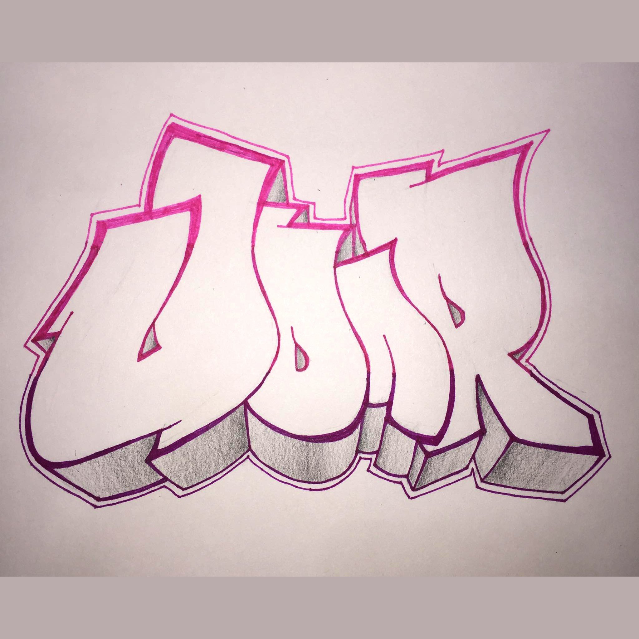 Easy online graffiti drawings