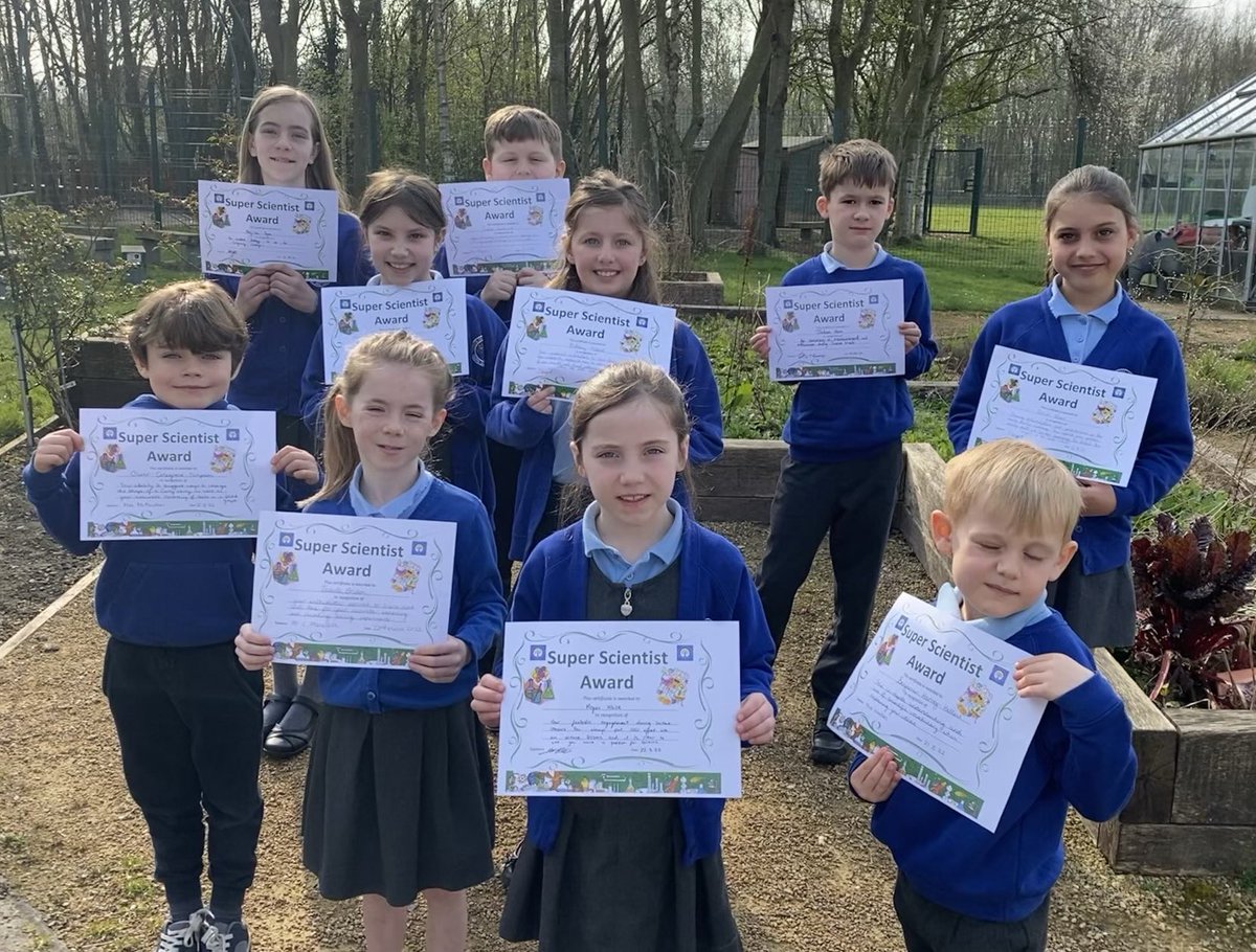 TarvinPrimary's tweet photo. Super Scientist Awards. Well done to these children for their brilliant work during Science Week. #ScienceWeek #TarvinScience https://t.co/Reri3chNMI