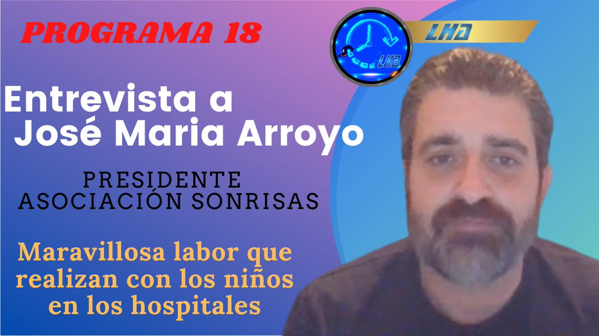 Os adelantamos quien nos acompaña está semana <a href="/Asc_SONRISAS/">ASOCIACION SONRISAS</a> . Realizan una labor ilusionante e Increíble, que merece todo el apoyo posible.Aunque algunos anteponga otros intereses a esta magnífica labor.No te lo pierdas te lo contaremos todo en la entrevista