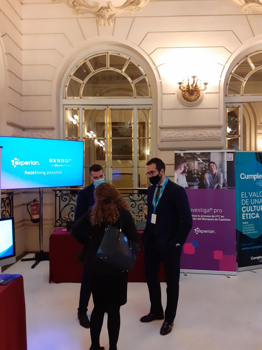 Hemos participado en el VII Encuentro Cumplen donde Francisco Oviedo, experto en Compliance de <a href="/Experian_ES/">Experian</a> habló sobre nuevos retos a los que se enfrentan los profesionales del compliance y cómo la tecnología puede ayudar a superarlos.

axesor.es/investiga.