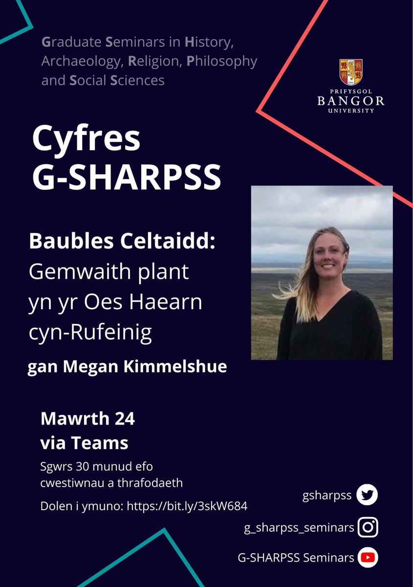 gsharpss's tweet photo. Thursday 24th Mar, at 6pm 🪀🪁🧸

Join us as we hear Megan Kimmelshue give a seminar!

Open &amp; free to all!
Seminar Teams link: https://t.co/JlUBrzShcD 

#Rome #Romans #history #seminar #jewelry  
@SHiLSSBU @BangorUni_PGR @ArthurBangor @PhilosophyBU
 @BangorSocSci @BangorHistory https://t.co/fzmr5Kbnoh