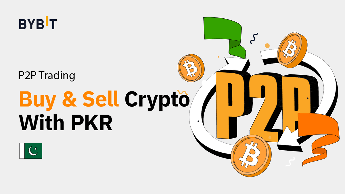 📢 Bybit is excited to announce that we will be supporting the Pakistani  rupee (PKR) on our P2P Trading platform! 🎉 This means that you can soon  buy and sell #crypto on
