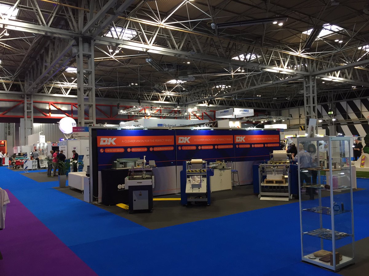 BoxfordLtd's tweet photo. All set up for @Signanddigital 

Come and visit us at stand P70!

#lasercutter #fibrelaser #c02laser https://t.co/Lj2oosFtxG