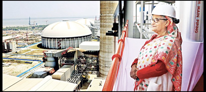 meshuckh's tweet photo. Inaugurating the coal-fired power plant, Bangladeshi Prime minister Sheikh Hasina, said It's a gift from me to the people of the country ahead of Ramadan and the holy Eid-ul-Fitr." https://t.co/hh4gncemVA