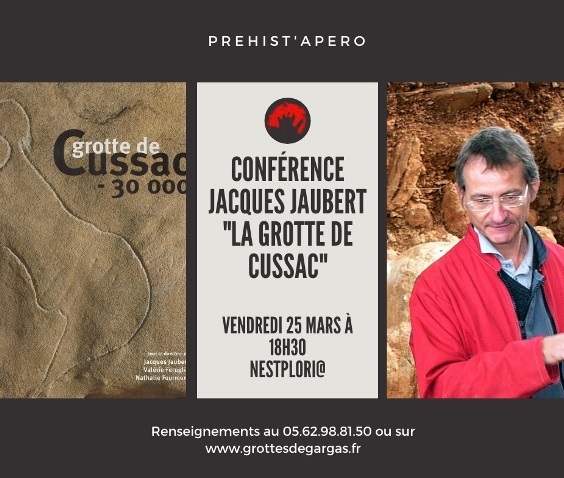 NesteBarousse's tweet photo. ••• De la Grotte de Cussac aux Grottes de Gargas  
▶️ Assistez à une conférence "Préhist'apéro" vendredi 25 mars à 18h30 👍
🧐 Jacques Jaubert arrive de la vallée de la Dordogne pour nous parler des dernières grandes découvertes !🔦 https://t.co/LDuyJdA4g2