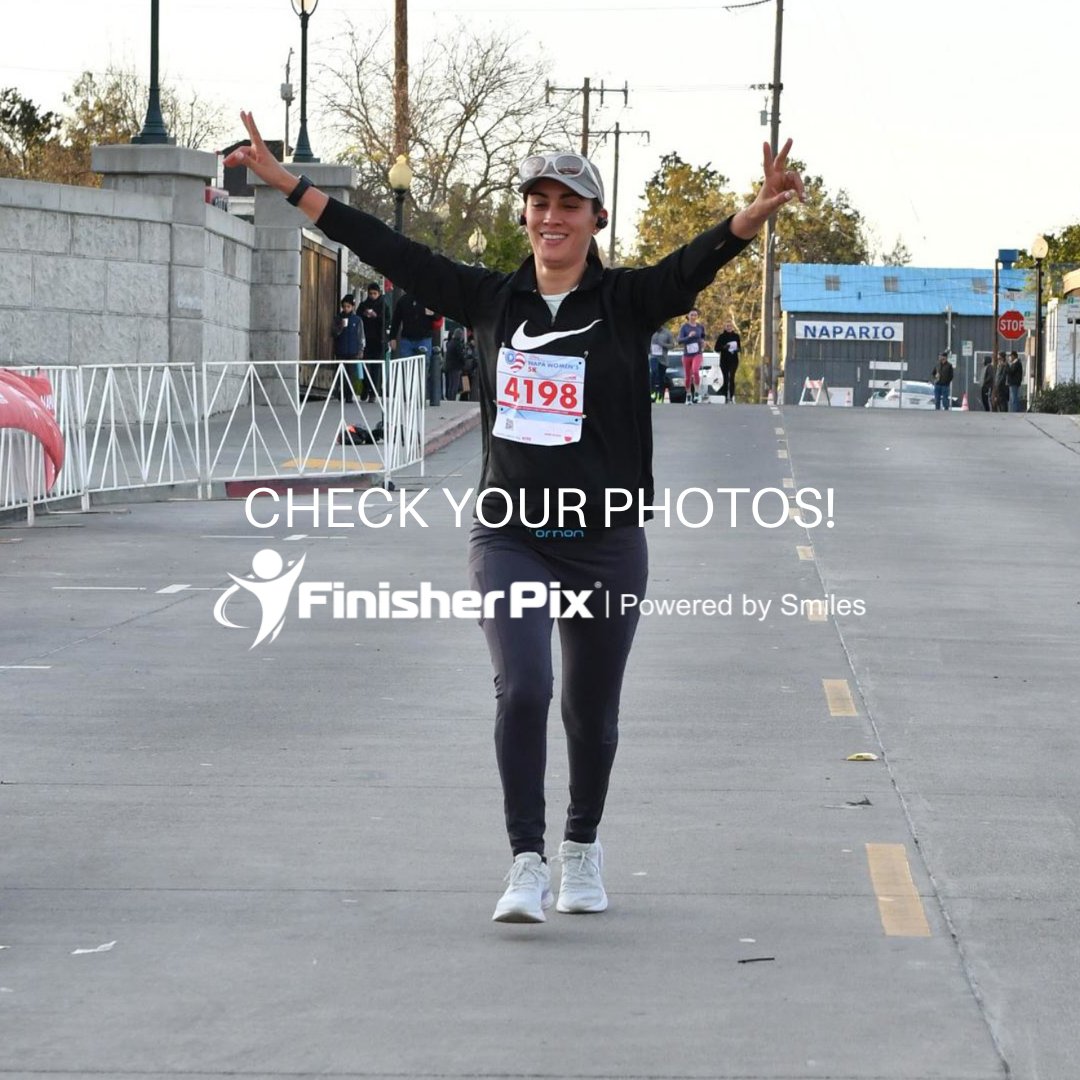 Check your personal Napa Valley Women's Half Marathon &amp; 5k race photos! Click finisherpix.com/e/3760
#finisherpix