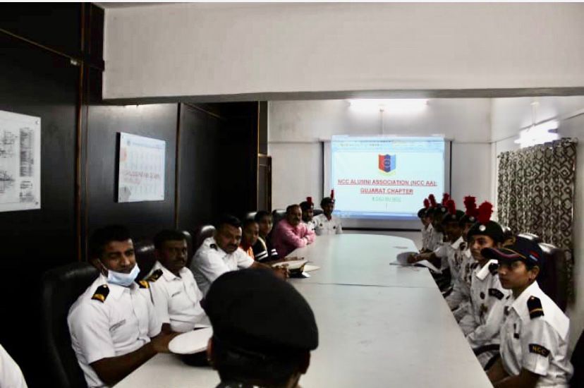 NCC_Dte_Gujarat's tweet photo. #NCCGUJARAT
As part of Guj Dte State Chapter, Jamnagar Gp working committee meeting was held on 21 Mar 22  at    4 Guj NU NCC, Porbandar 
to enhance NCC Alumni Association base in achieving its objectives.
@HQ_DG_NCC
@NCC_alumni_assn
@DefencePRO_Guj https://t.co/ybgCgQfh2h
