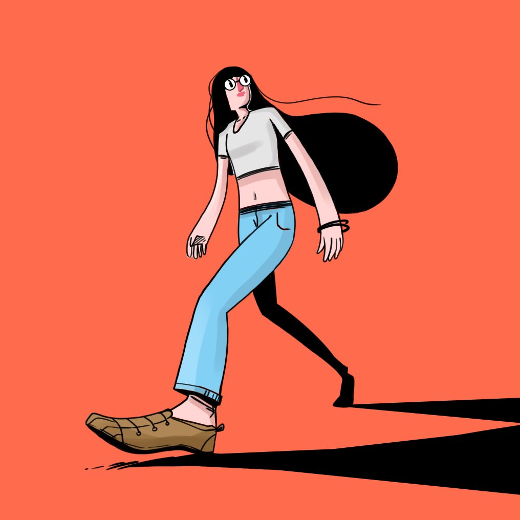 #newdrop  Walking Girl

1 editions Illustration
0.05 #ETH  

<a href="/opensea/">OpenSea</a> 
 👇
opensea.io/assets/0x495f9… #NFTCommunity #NFT #NFTCollection #OpenSeaNFT #NFTartist