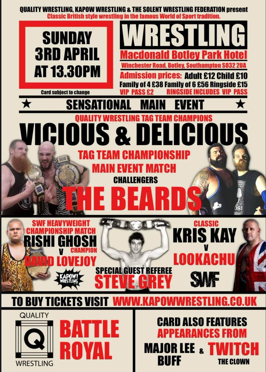 Quality Wrestling tweet media