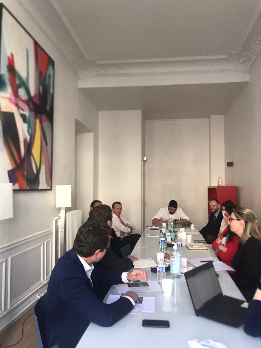 Nous recevions hier le Député <a href="/guillaumekasba/">Guillaume Kasbarian</a> pour évoquer les enjeux industriels et le programme #Industrie de <a href="/EmmanuelMacron/">Emmanuel Macron</a>. Merci à lui et aux participants <a href="/maximsagot/">Maxime Sagot</a> <a href="/Syntec_Inge/">Syntec-Ingénierie</a> <a href="/gs1/">GS1</a> <a href="/JuliaFBouet/">Julia FRANCOIS-BOUET</a> <a href="/NovoNordiskFR/">Novo Nordisk France</a> <a href="/ArmateursFR/">ARMATEURS DE FRANCE</a> #Presidentielle2022 <a href="/Comfluence/">Agence Comfluence</a> <a href="/PhilibertChris/">Christophe Philibert</a>