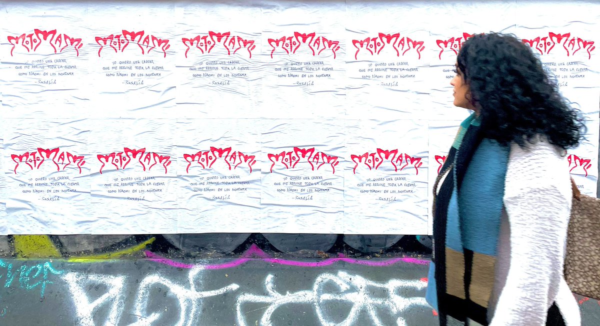 Our recent poster campaign celebrates the release of Rosalias latest album Motomami.

#guerrillamarketing #flyposting #streetmarketing #Rosalia #ROSALIAMOTOMAMI