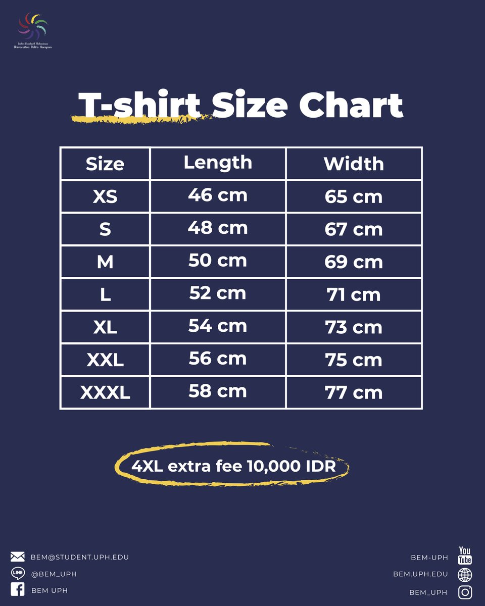 Selamat sore mahasiswa keren! BEM-UPH lagi buka order official merch, nih!
-
Bagi yang mau terlihat keren dan kece, boleh banget langsung cekidot merch kita.
-
Potongan harga sampai dengan 24 Maret 2022. 
-
Salam super!
#supportlocalbrand
#localpride
#designsendirinih