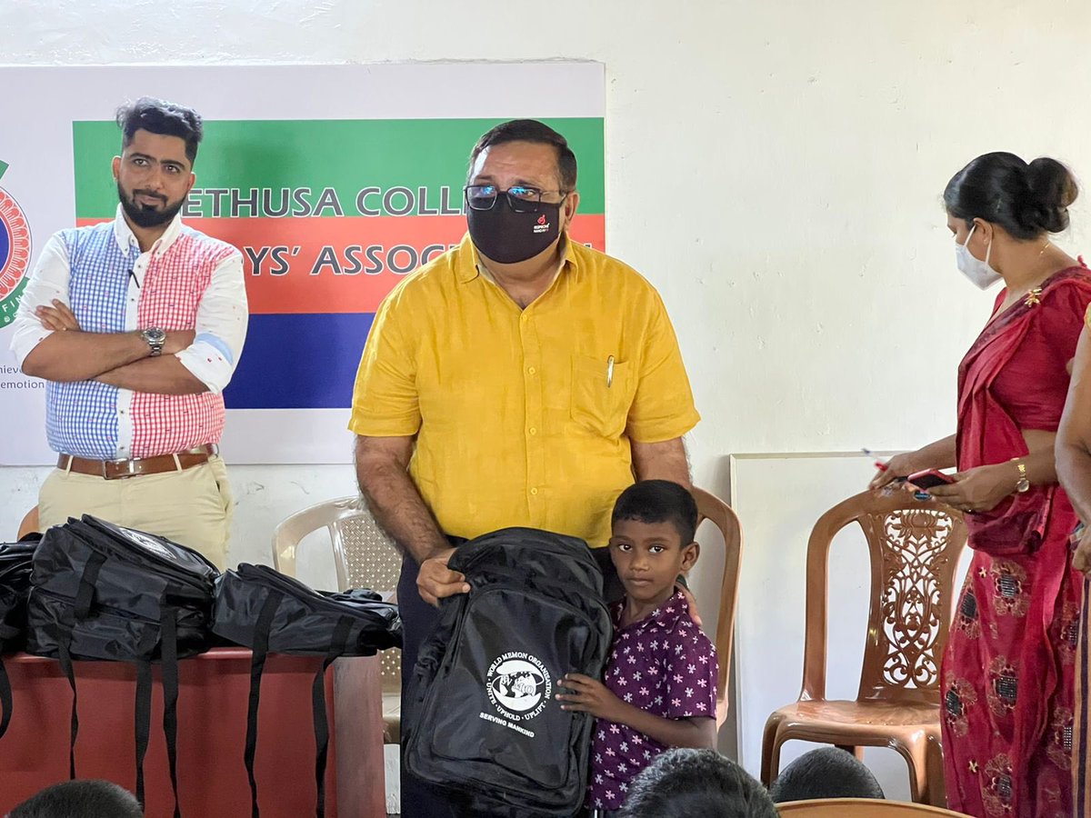 wmoworld's tweet photo. WMO Far East Chapter distributed school stationeries to the primary section students of Arethusa College in Colombo, Sri Lanka.
As many students are affected by the ongoing pandemic and parents are finding it difficult to purchase their children’s school books etc.
#wmofc https://t.co/xxnejgVfsV