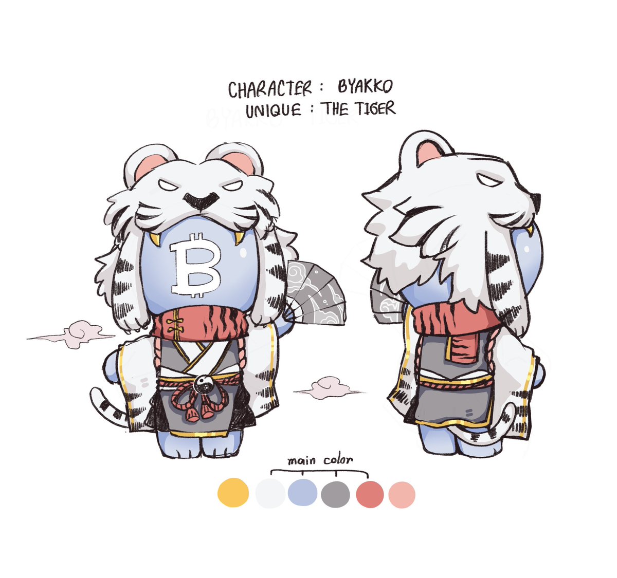 zhutopia_fnd's tweet photo. I have participated in fun contest from @bittoonfunny 
It's character design contest And I choose a white tiger with the wind elemen 🤍

Hope you guys like her and thank you for nice event 

Unique Design Contest
Character Byakko - The tiger
#BitToonDAO #BitToon https://t.co/mEMDVIlrsJ