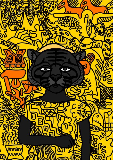 CrystalliStar's tweet photo. "An intimate connection between Black and Yellow" #ArtIsLife #artilove #notmycreation https://t.co/2m7FtxohlV