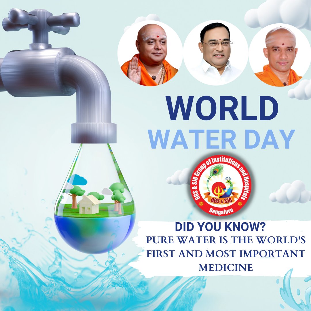 "Water is the driving force of all nature."

#BGS #BGSandSJB #Water #Waterday #BGSIRS #BGSIAS #BGSNPS #BGSPS #SJBIT #BGSSAP #SJBSAP #SJBCMS #BGSPU #BGSGIMS #BGSPS #SJBFashion #SJBInteriorDesigning #BGSNursing #Bengaluru