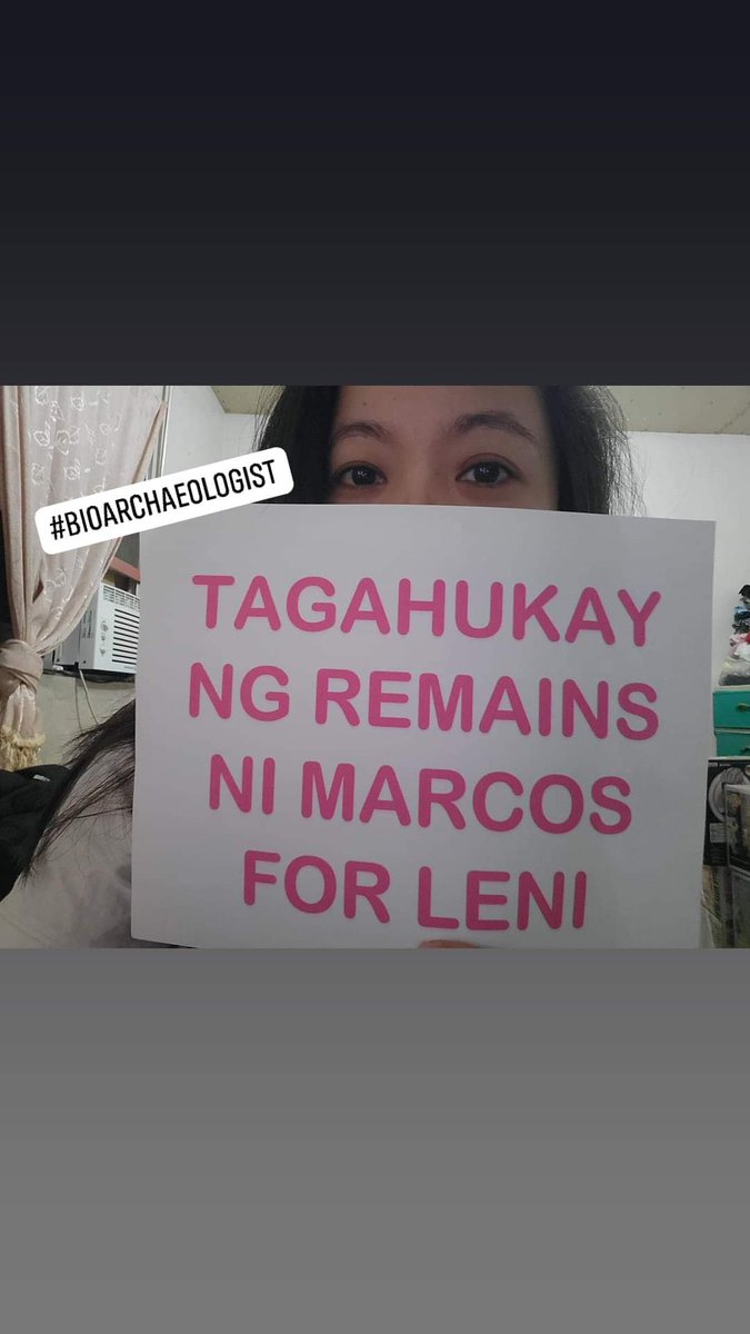 MLAntoinette's tweet photo. Sagot kita!
#ArchaeologistsForLeni
#Bioarchaeologist
#LeniKiko2022
#KulayRosasAngBukas https://t.co/stKukKyWsf