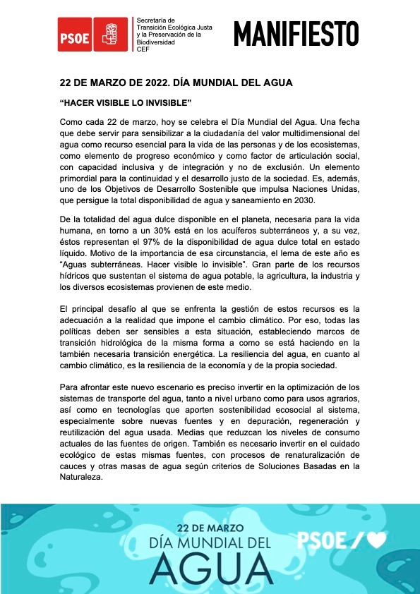PSOE tweet media