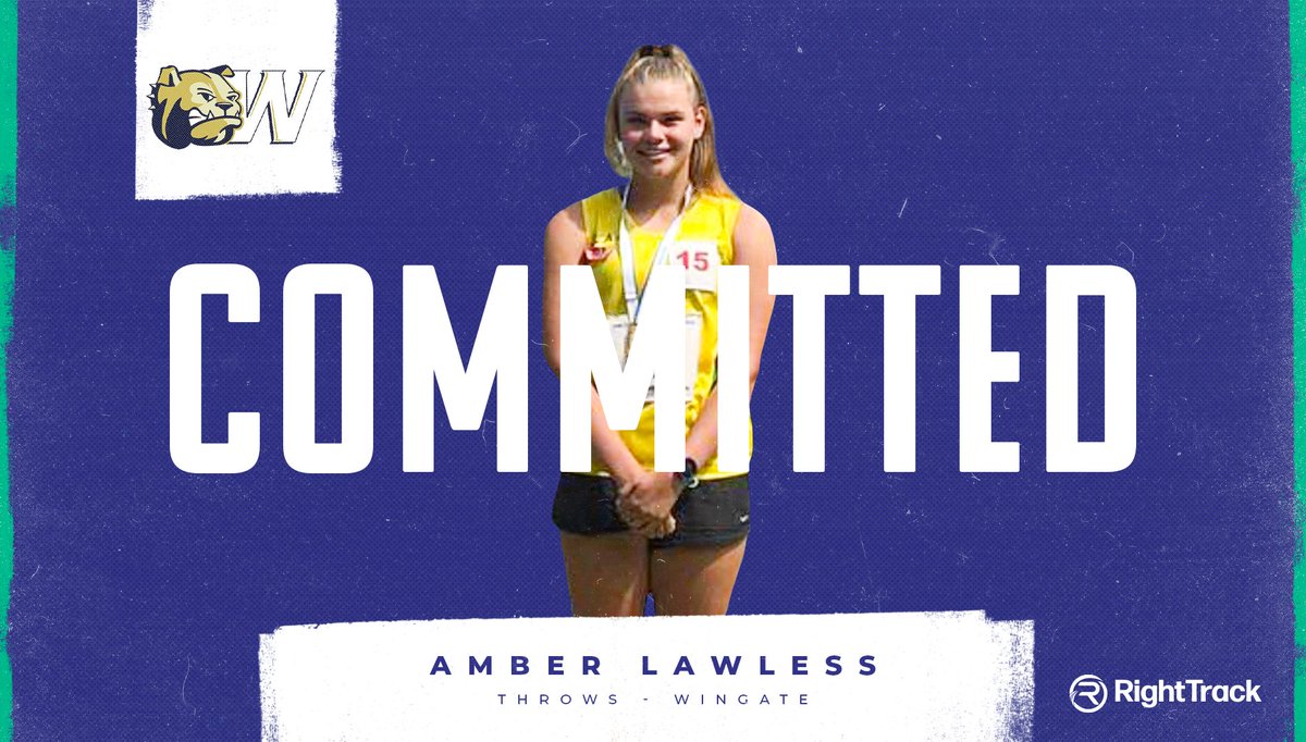 Not another one?! 🤯
Amber Lawless has committed to Wingate! 😎
Can't wait to see you smash the States!💪