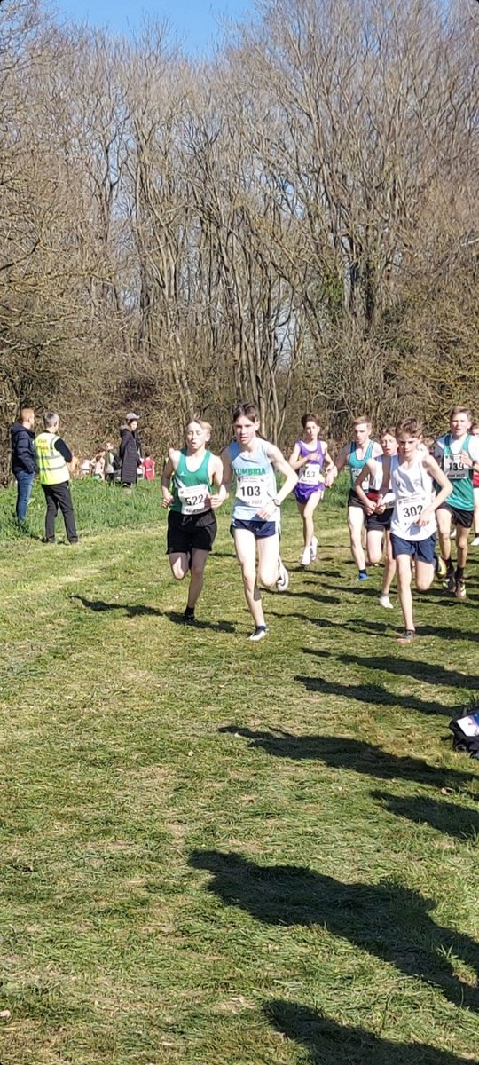 Three QKS students - Millie Yr8 and Yr9s Josh &amp; Alfie represented Cumbria at the English School Cross Country Championships held in Kent last weekend - competing alongside 100s of other schools. “A superb achievement, we are very proud of them.” Mr Daglish, Head of PE 👏 👏 👏