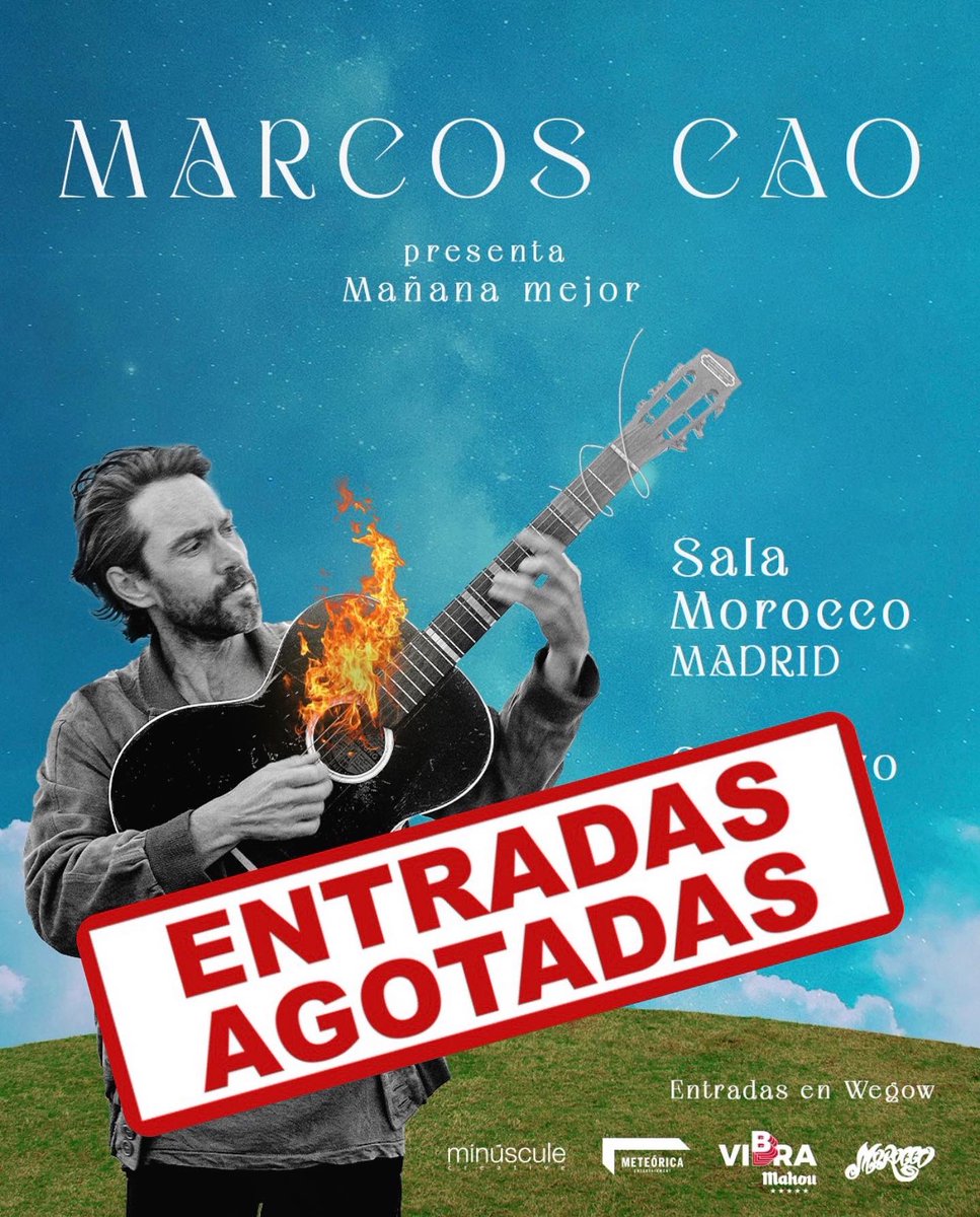 Gracias Madrid!!! Nos vemos este sábado… va a ser épico!!!🤍