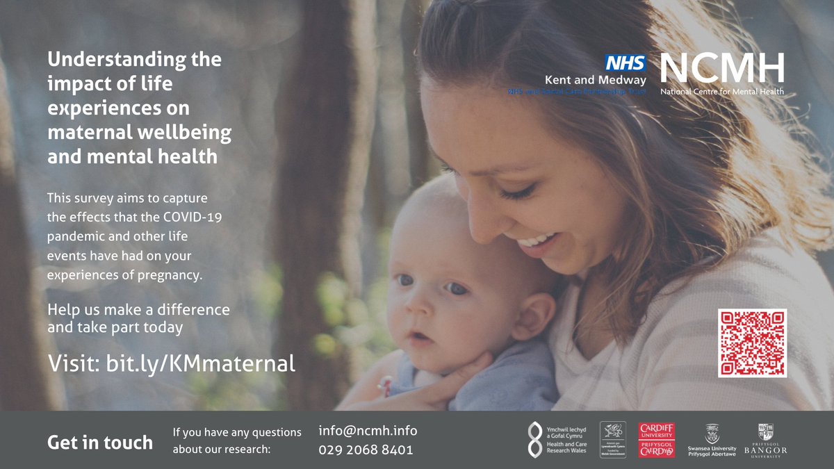 KMMH_Research's tweet photo. Are you aged 18+ and are currently pregnant or 1 year post partum? Take part in this brief survey about the impact your life experiences might have had on your maternal wellbeing &amp; contribute to #perintatalresearch https://t.co/fTKNa6m6rz