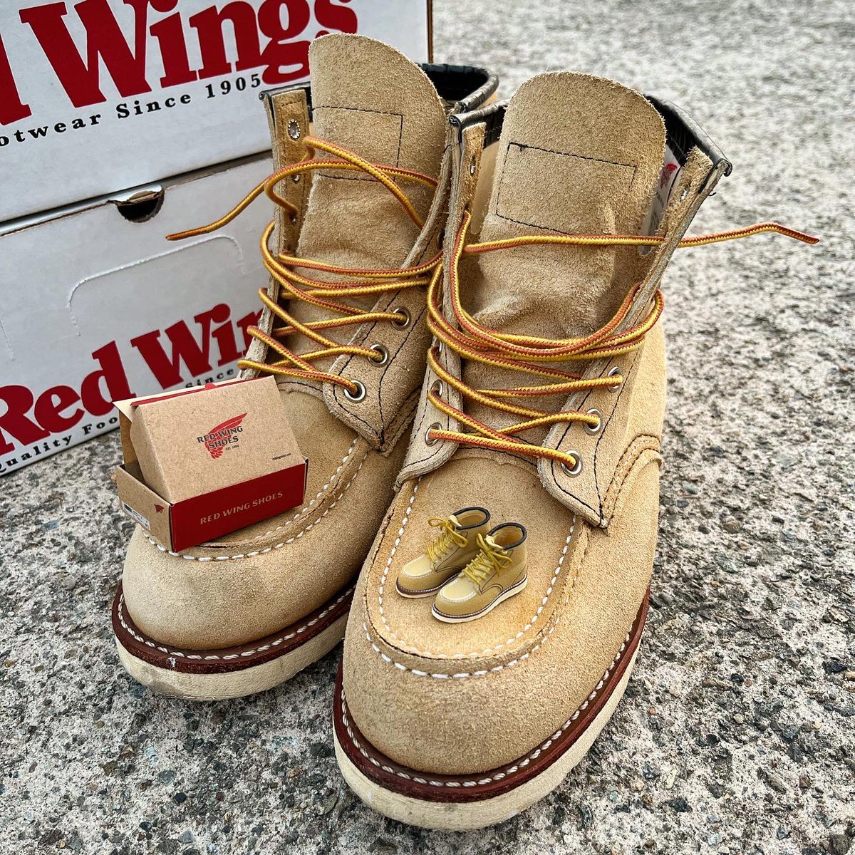 90年代裏原宿ド真ん中世代の僕はRED WING アイリッシュセッターの復刻