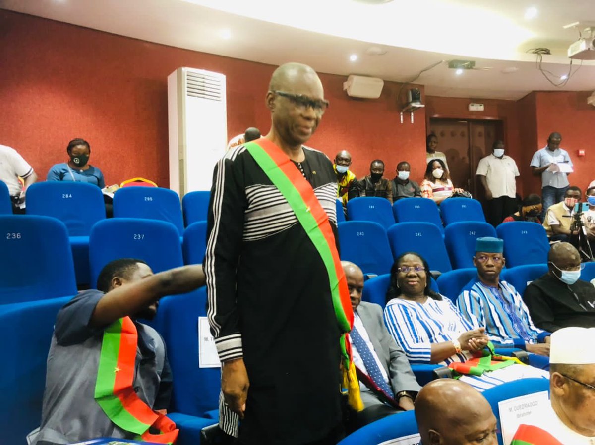 radiosomega's tweet photo. 🔴 ALERTE #Burkina - Luc Adolphe Tiao, ancien Premier ministre, est désormais député à l’Assemblée législative de Transition. https://t.co/AvNHdDcqRM