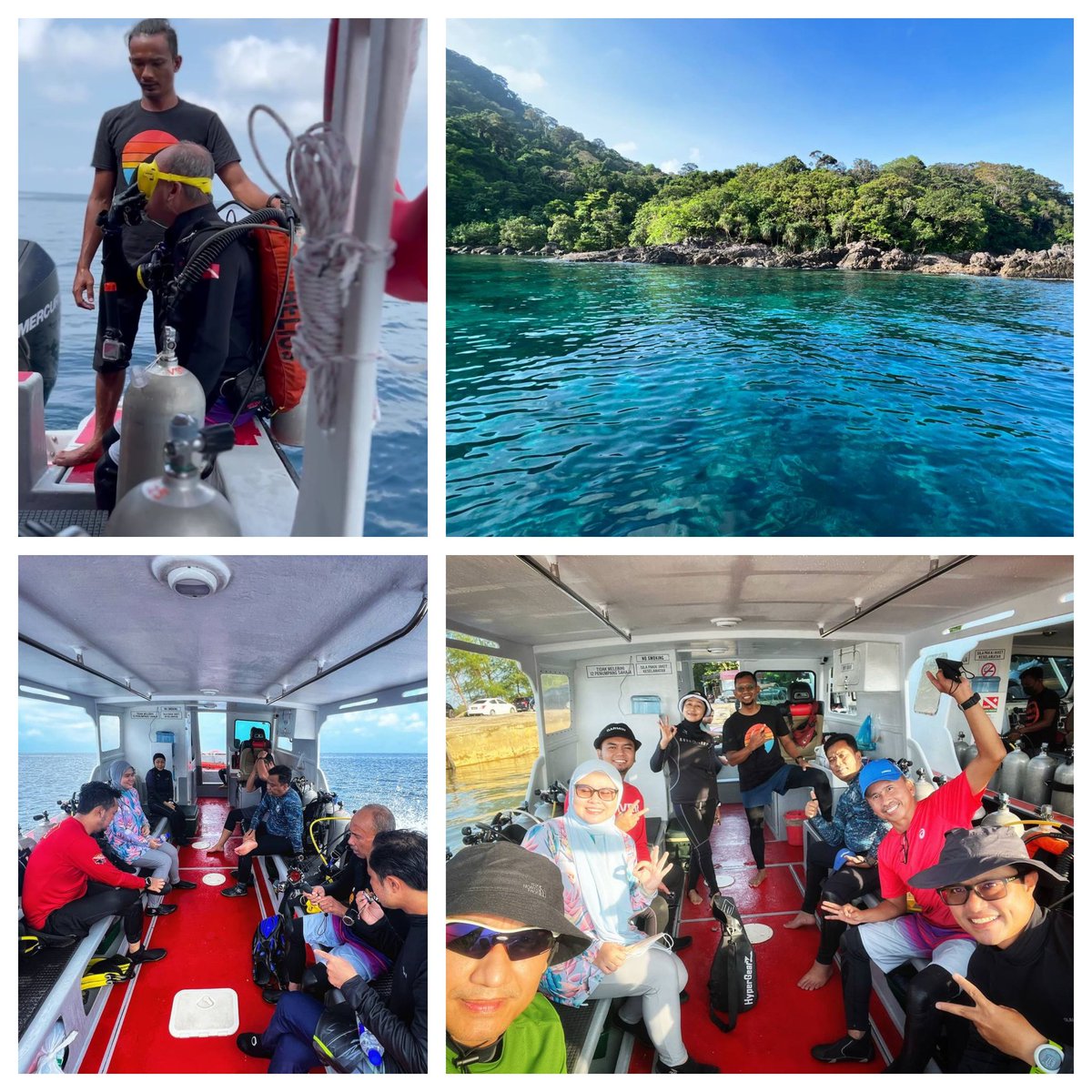 Sun 20 Mar 22

<a href="/JkrSkuba/">KelabSkubaJKR</a> had its OWD in Tenggol.Pulau Tenggol is said to be Terengganu's best kept secret island &amp; well known among the diving community as the best island to dive in Peninsular Malaysia.Its secluded location &amp; serenity attract whale sharks &amp; rare turtles.

#DSRMT
