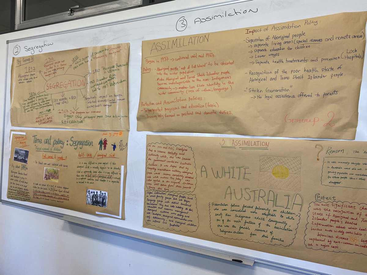 ajaninesunga's tweet photo. Added learnings on last time discussion. It so interesting to know the Invasion, Segregation, Assimilation and Integration of Aboriginal people. #NURSING1008 https://t.co/kjIFPuzm29