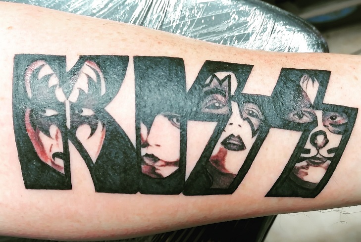 kiss's tweet photo. We LOVE seeing your #KISSTattoos! Keep them coming, #KISSARMY! https://t.co/TzHCaW4z9i