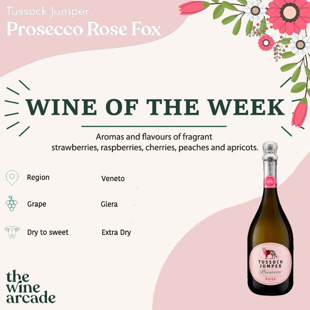 We’ve got #MothersDay covered with this week’s ⭐️ Wine Of The Week ⭐️

Think Pink and Think Bubbles with this classic prosecco sparkling rose style 🥂

Click the link : bit.ly/3Ipc6vO

#mothersdaywine #tussockjumper #prosecco #tuesdayvibe #pinkprosecco #mothersdaygifts