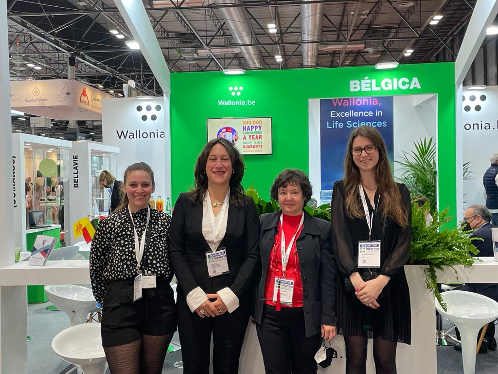 Ya estamos en <a href="/infarma_salon/">Infarma Salón</a> con 10 de las empresas del sector de la #Salud y #biotec más innovadoras de Valonia. Visitamos en el stand 3B39.