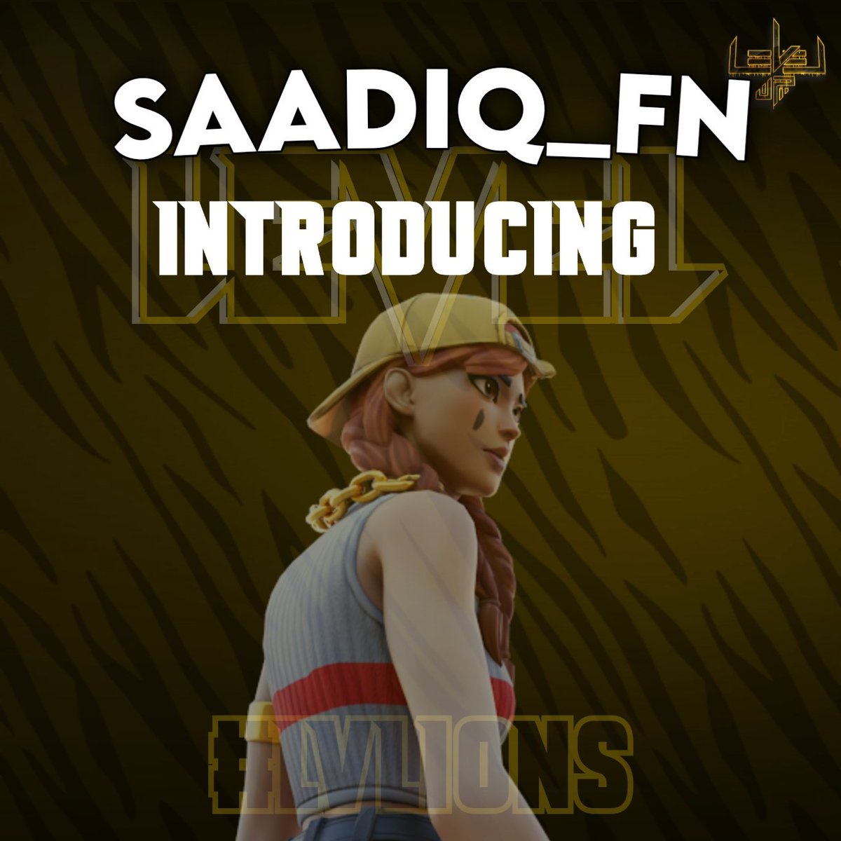 TeamLeveL_IND's tweet photo. Welcome Our New Roster Member!
@SaadiqShaf https://t.co/iTNCl36wRP