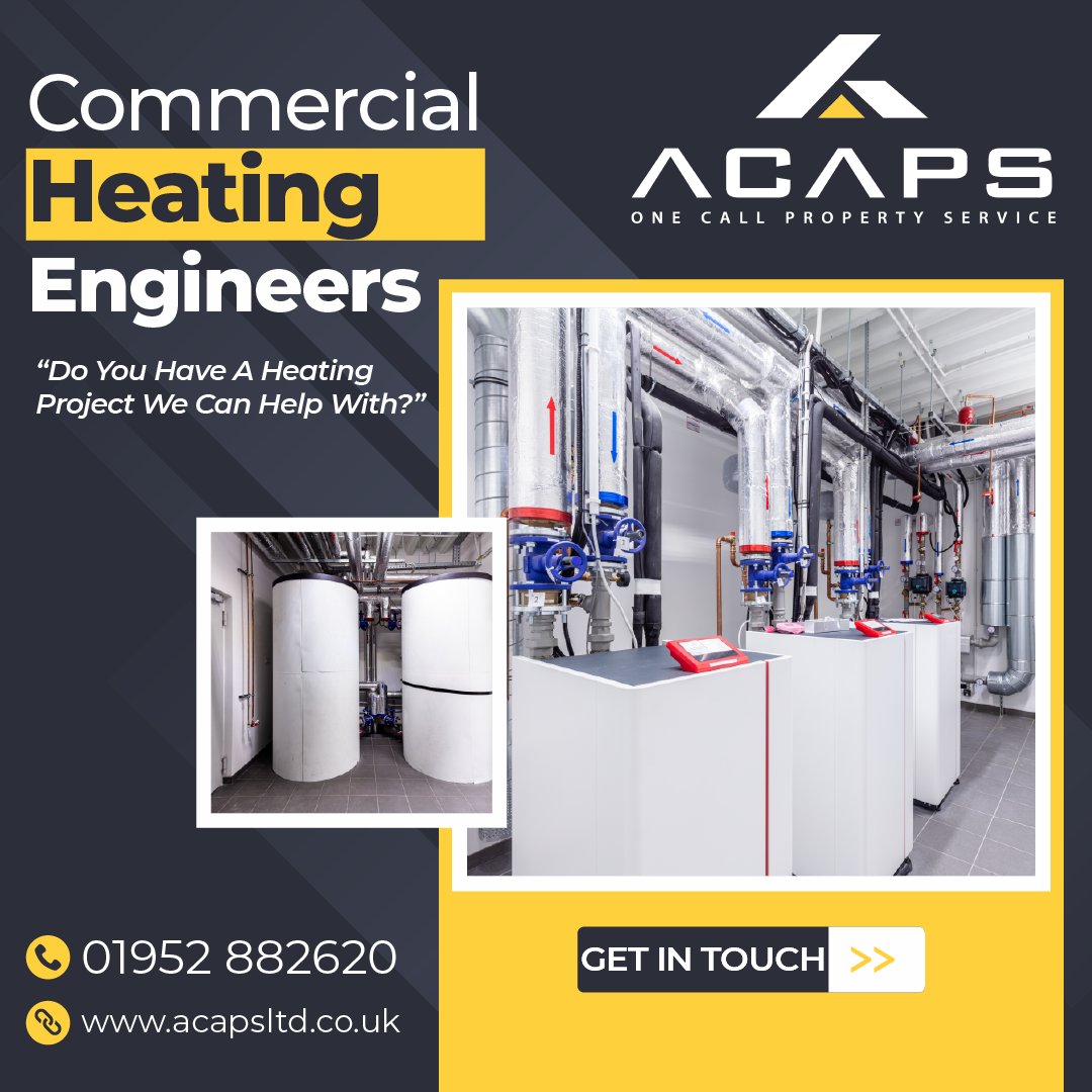 mawebdesign_uk's tweet photo. 🟡 Our commercial gas engineers are highly experienced in the replacement, repair and new installation of a variety of water heaters and water boilers.

🌐 https://t.co/sS35S1WXKJ
🔗 #AcapsLtd #Heating #Ventilation #Aircon #HVAC #Electrical https://t.co/muLFVenRIL