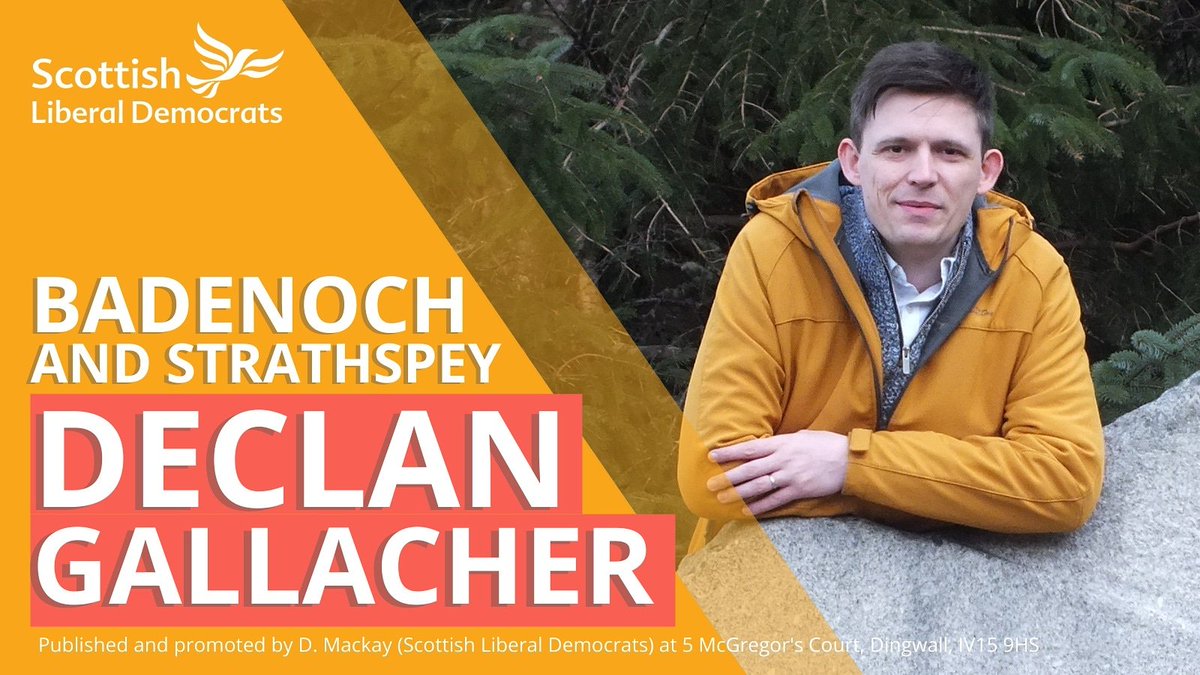 I'm running in the upcoming Highland Council elections to represent Badenoch and Strathspey. Looking forward to the campaign over the coming weeks and getting to meet and chat with as many local people as possible.
<a href="/HighlandLibDems/">Highland Liberal Democrats</a> <a href="/cairngormsnews/">Cairngorms National Park</a> <a href="/CairngormsToday/">Cairngorms Business</a>