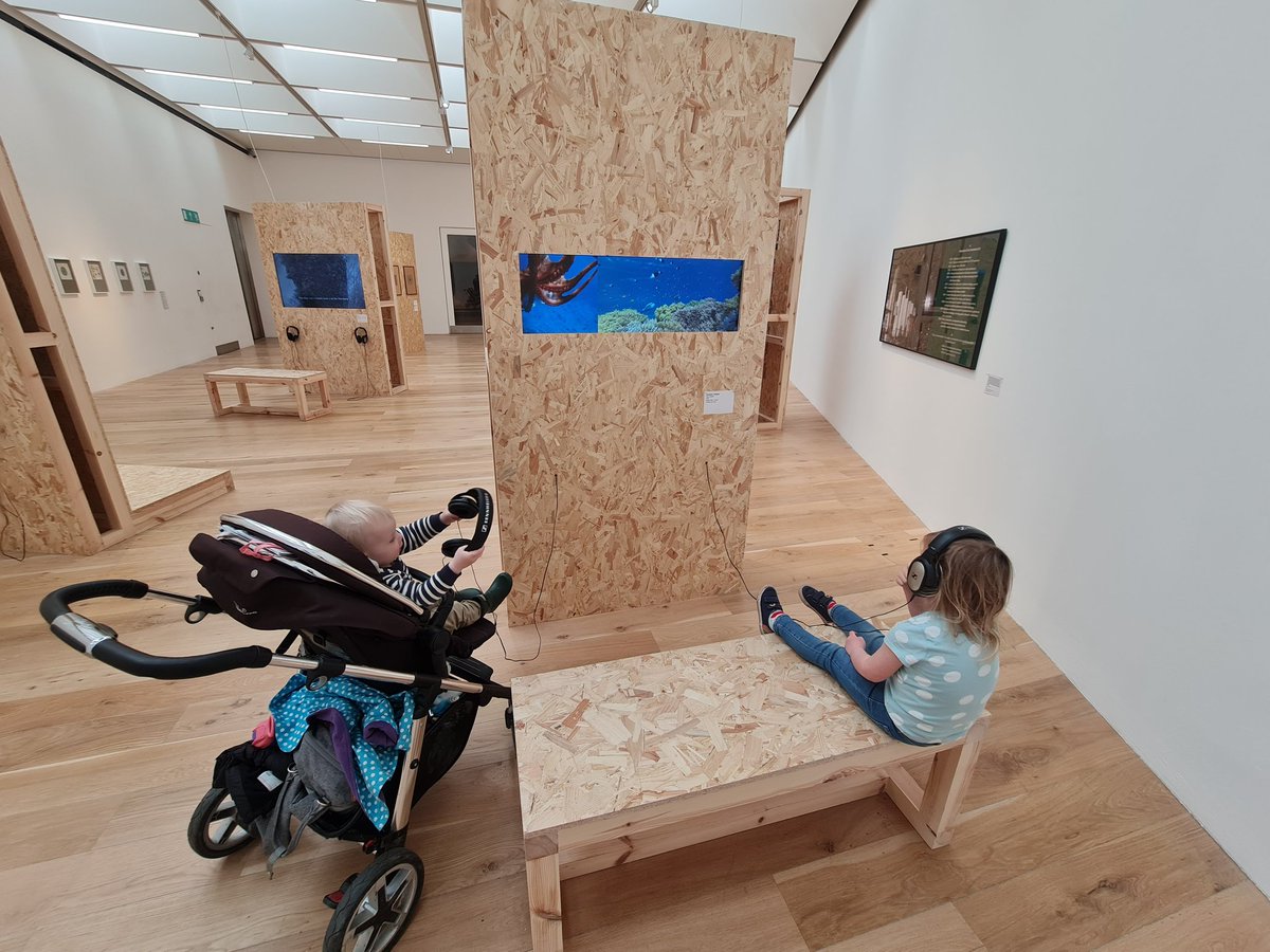 Being #cultured with my little ones at Nottingham Contemporary #art