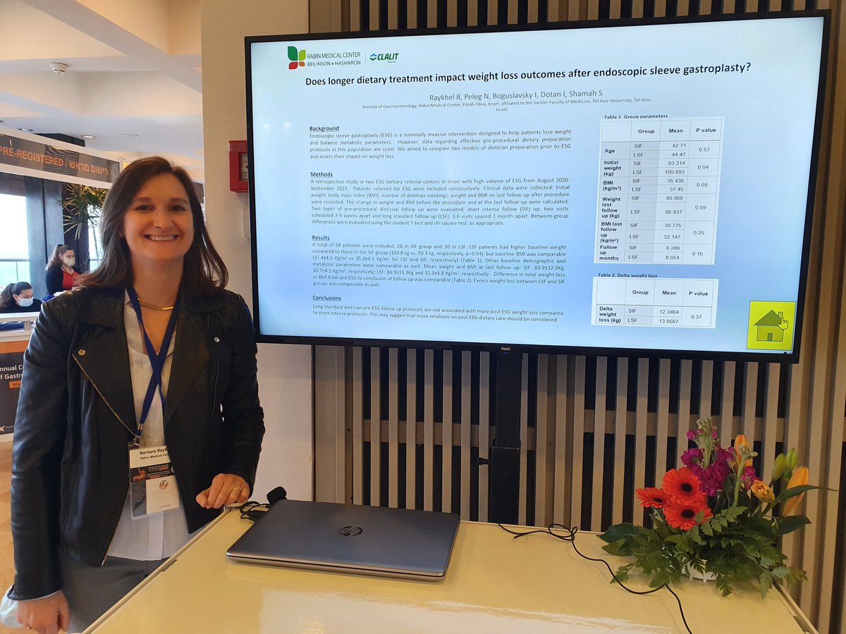 LGodny's tweet photo. @BRaykhel presents her work on the endo-bariatric nutrition clinic 👏👏 https://t.co/lFMxM0opXJ