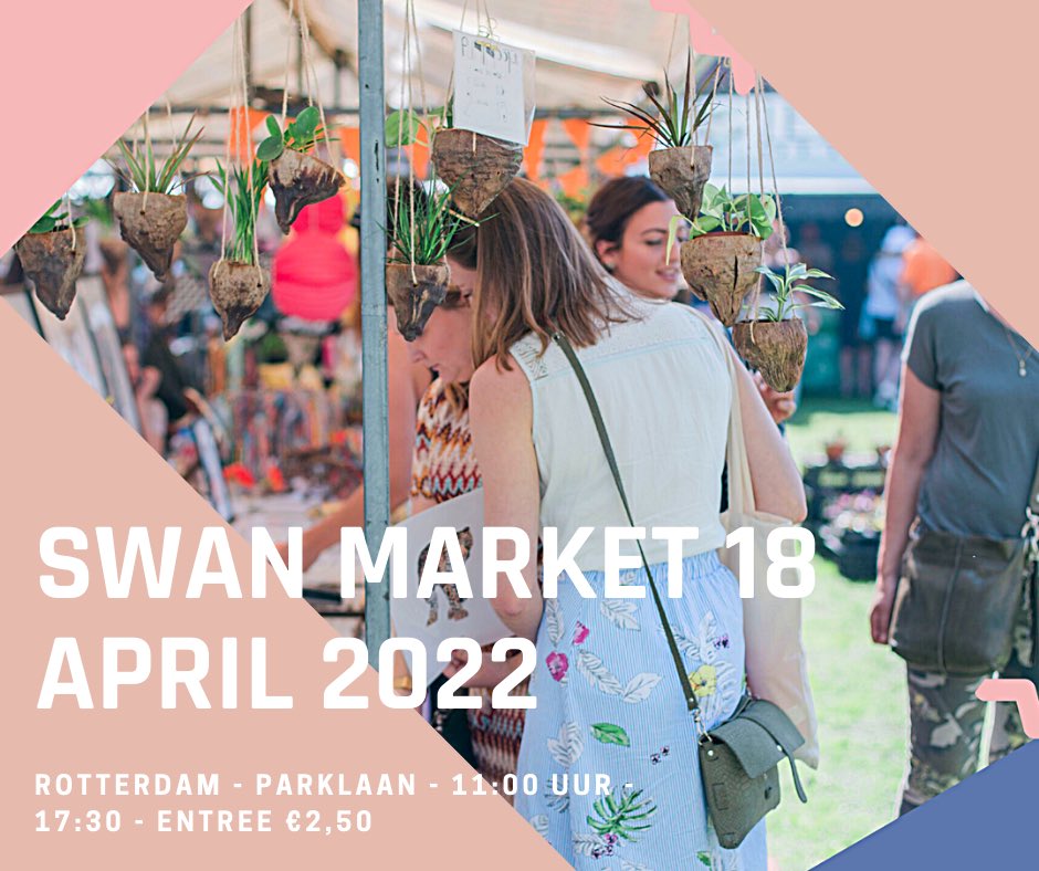SWAN MARKET 2022 !!!

18 april om 11 uur in Rotterdam gaat de tweede markt van start! 🤩
Ben jij er ook bij?!

#swanmarket #rotterdam #swan #lifestyle #kleding #creatieven #markten #sieraden #lekkereten