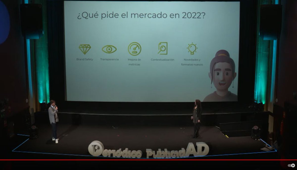 Protecmedia_'s tweet photo. Muy de acuerdo con Sandra Fuentetaja y Borja Jáuregui de #WeMass, quienes hablan de la importancia de atender a métricas de calidad para optimizar los resultados de las campañas de publicidad. #ForoDigitalAds #Publicidad #Data https://t.co/XFTBuO87mk