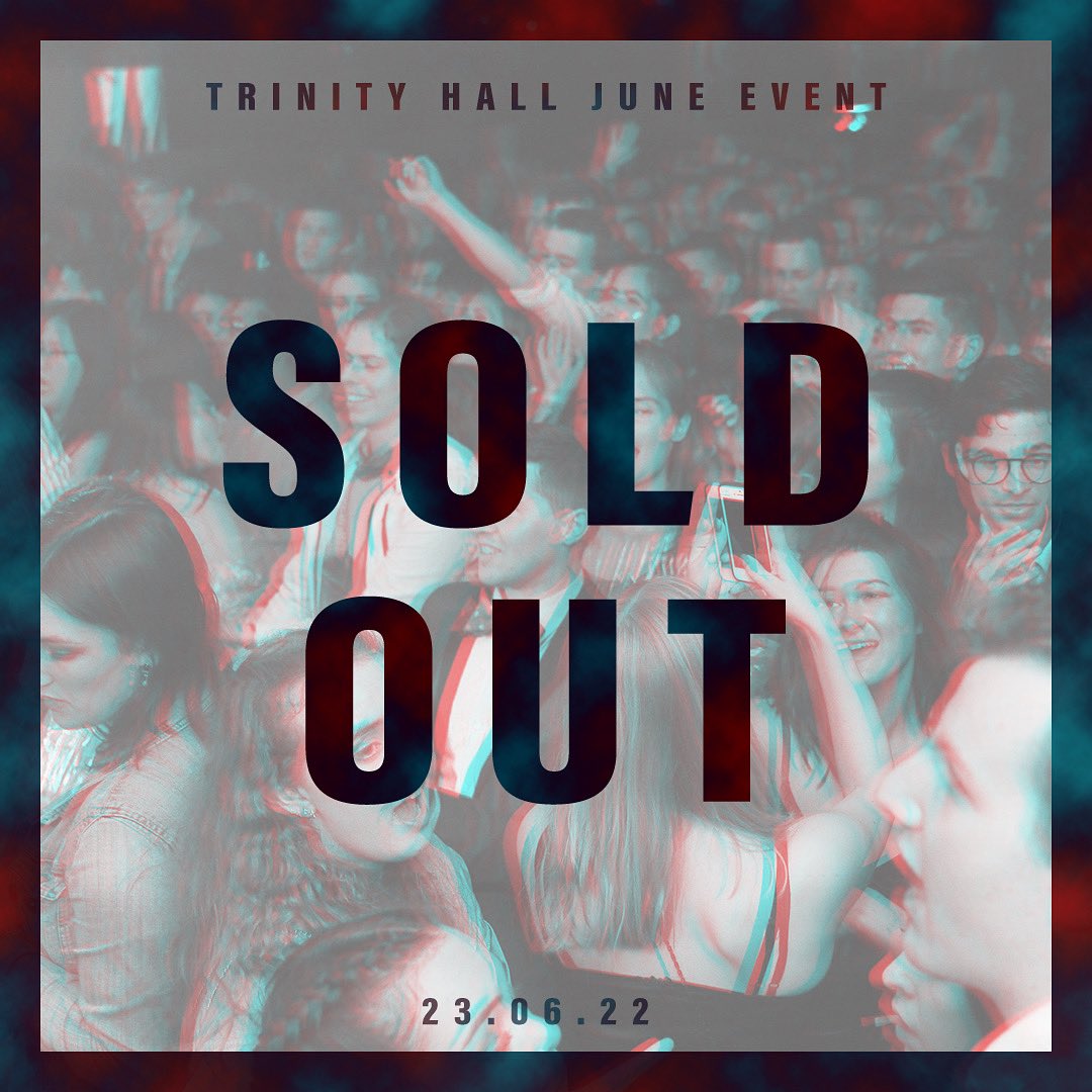 TheJuneEvent's tweet photo. Tickets for the 2022 June Event have sold out! Thanks to everyone who has bought a ticket - we can't wait to party with you on the 23rd of June! https://t.co/a1YP019SOU