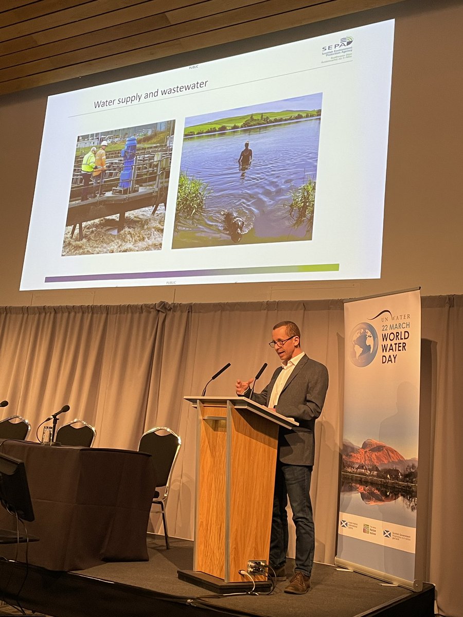 HydroScholars's tweet photo. @ScottishEPA’s @wrroyrichardson talked about the River Basin Management Plan #RBPM and how it can contribute to help transform #Scotlandwaters 🏴󠁧󠁢󠁳󠁣󠁴󠁿 #WWD2022 #WorldWaterDay https://t.co/4dSWouYm7C