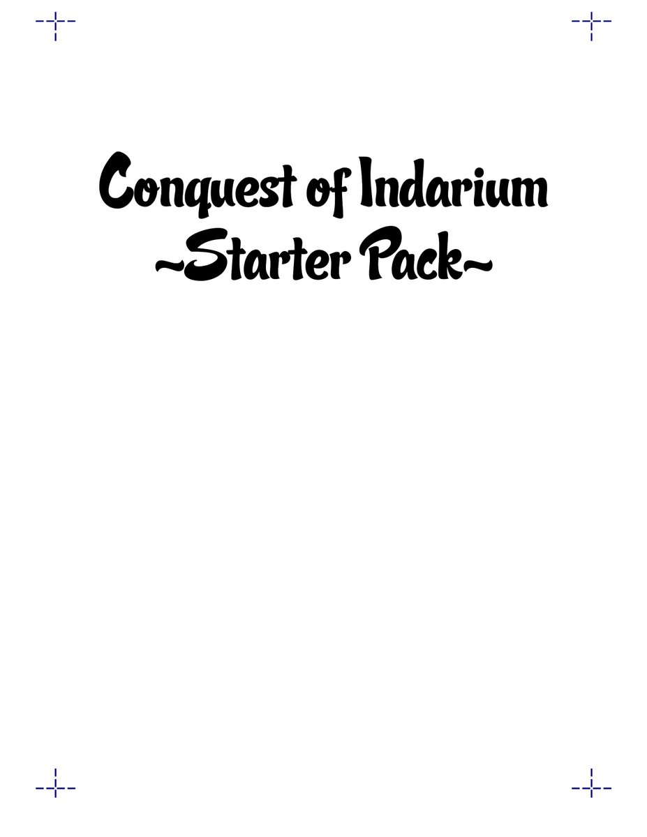 IndariumGame's tweet image. The Conquest of Indarium PnP Starter Pack is close to being released and we have a few slots left for free access! If you want free access to the starter pack let us know by sending us a DM!