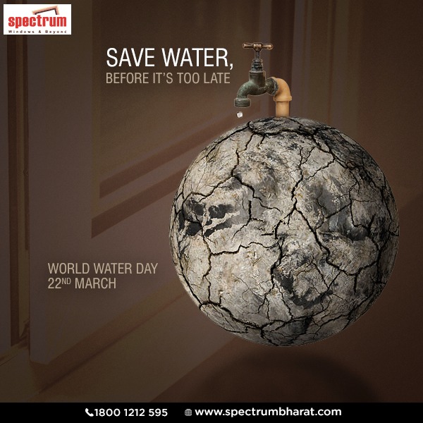 SpectrumUpvc's tweet photo. World Water Day is not to be celebrated, but the world's water must be protected! Let's Conserve Water!

#savetheforests #earth  #globalwarming #everydayclimatechange #environment #environmentalprotection #WorldWaterDay2022  #helpearth #spectrumbharat https://t.co/IaxKsGXowP