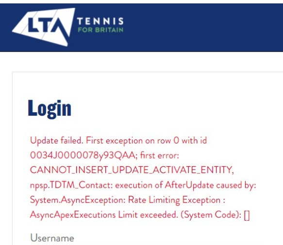 JusMoses's tweet photo. @the_LTA  Is there a general issue logging in to the website? https://t.co/ktFCRfBEng