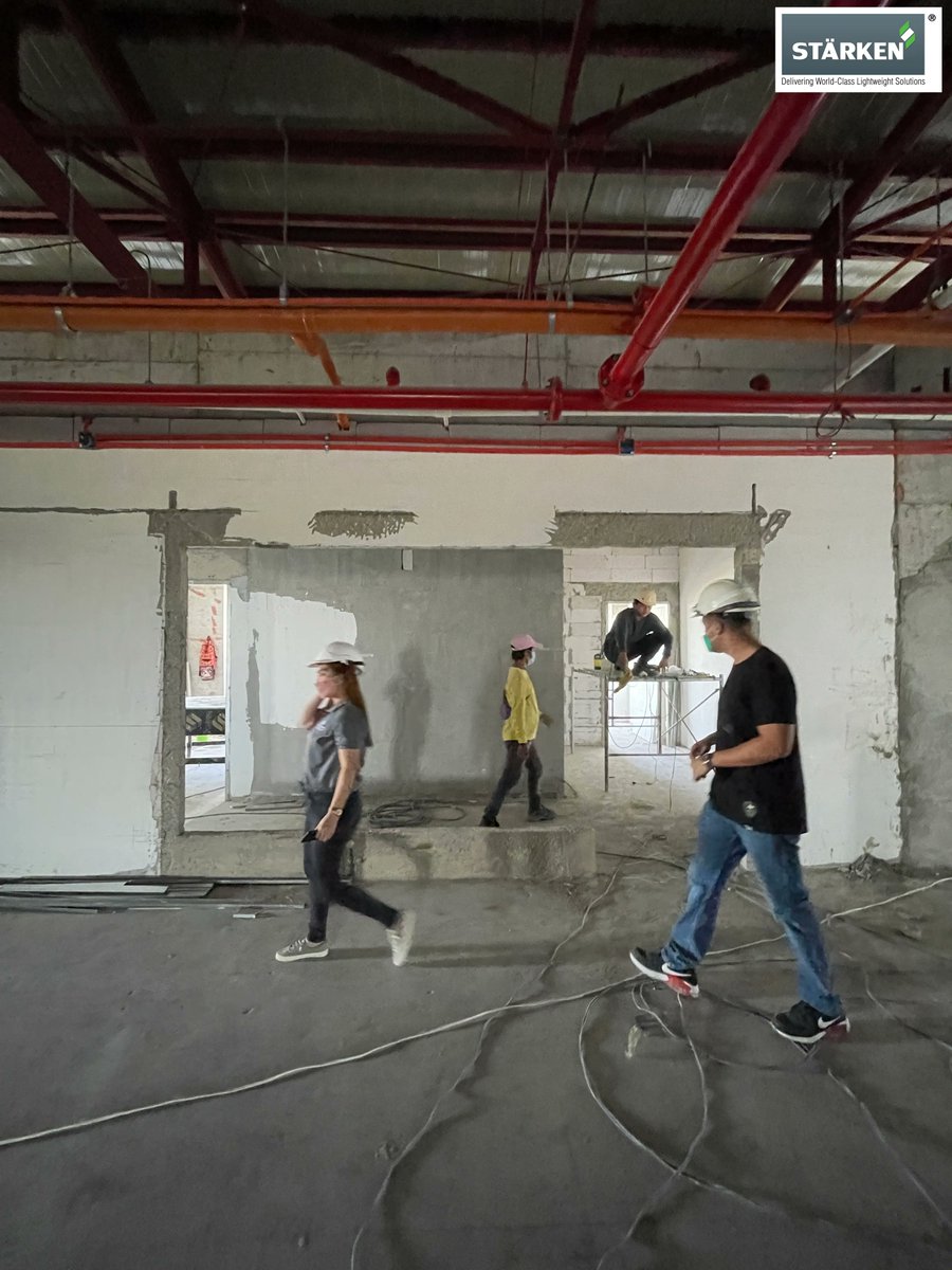 starken_ph's tweet photo. STÄRKEN touring soon-to-be the largest hospital in Pangasinan with the project’s Architects, Engineers, Safety Officer, and Quality Control- all of who are satisfied and happy with the STÄRKEN AAC Wall System!
 
Distributor: STÄRKEN Pangasinan

#pangasinan #acemedical #aacblocks https://t.co/IpDlUwUtTF
